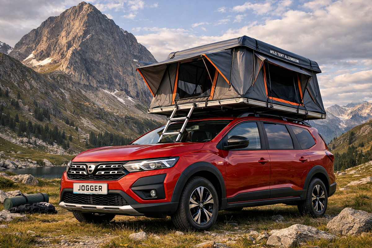 Tenda da tetto per Dacia Jogger: La station wagon da campeggio
