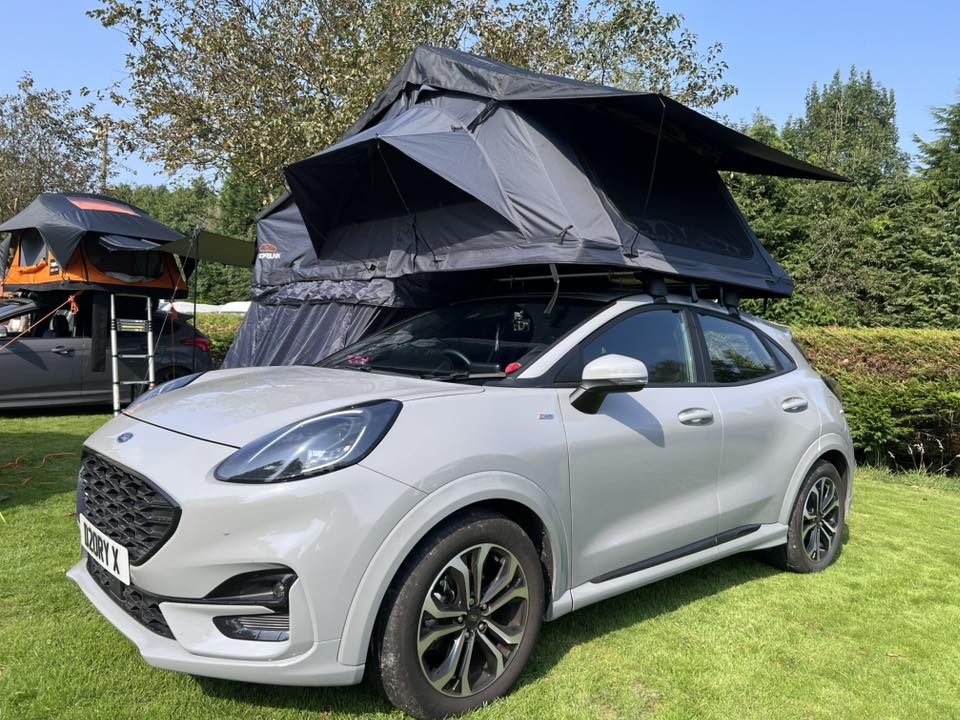 Tenda da tetto per Ford Puma: Crossover e Vanlife