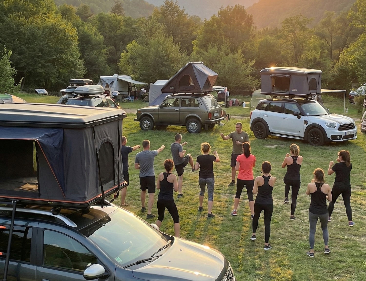 Notti in Tenda, Corso Difesa personale e l'adrenalina di Aplyland! - foto 3